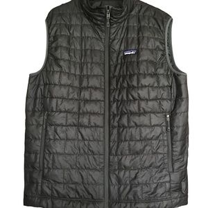 Patagonia Men's Nano Puff Vest Forge Gray Large